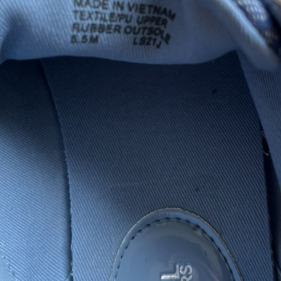 Michael Kors Women's Athletic Running Shoes Blue/White Lace Up Low Top Size 5.5 - Picture 3 of 8
